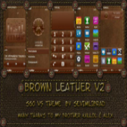 Brown Leather by sevimlibrad