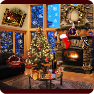 Christmas Fireplace LWP