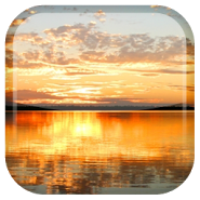 Sunset Lake live Wallpaper (Wasabi)