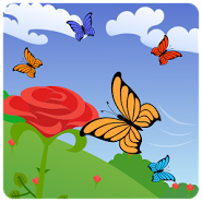 Flowers in a field of Roses