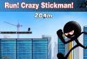 Stickman Roof Running screenshot 2