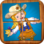 Puzzles Masha, the bear and the animals.