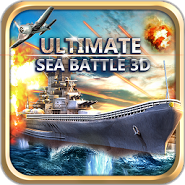 Sea battle: warships