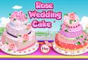 Rose Wedding Cake Game screenshot 2