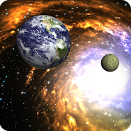 3D Galaxy Live Wallpaper Full