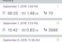 Pedometer PRO Pedometer and gait analysis from Runtastic screenshot 3