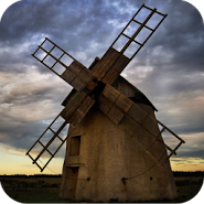 Old Windmill - Live Wallpaper