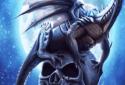 Dragon on Skull Live Wallpaper screenshot 2