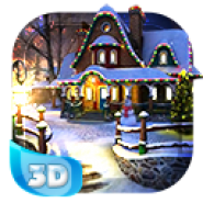 White Christmas 3D Live Wallpaper