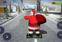 Hoverboard Rider 3D Santa Xmas screenshot 12