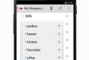 Shopping list screenshot 3