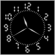 3D Clock Live Wallpaper