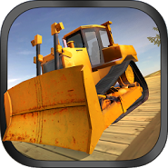 Bulldozer Mania 3D Hill Drive