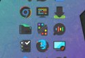 Crispy Dark - Icon Pack screenshot 2