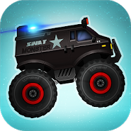 Police Monster Truck Racing