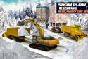 Winter Snow Rescue Excavator screenshot 15