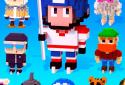Blocky Hockey - Ice Runner screenshot 5