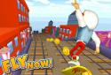 3D Train Castle Kids Surf Run screenshot 4