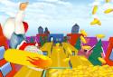 3D Train Castle Kids Surf Run screenshot 5