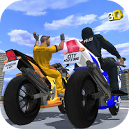 Police Bike - Gangster Chase