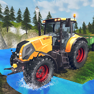Cargo Tractor Driver 3D