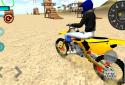 Beach Motocross Jumping 3D screenshot 1