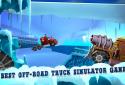 Ice Road Truck Driving Race screenshot 7