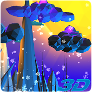 Poly Island 3D Live Wallpaper