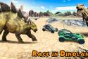 Dino World Car Racing screenshot 2