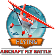 Flying. Aircraft Fly Battle