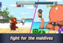 Maldives Friends : Pixel Flappy Fighter screenshot 12
