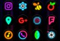 C Neon Glow - Icon Pack screenshot 1