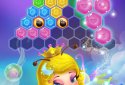Flower Secret - Hexa block puzzle & Gems eliminate screenshot 1
