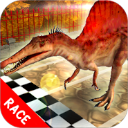 Racing Game Pet Dino : Spinosaurus Run !!