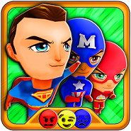 My Little Tiny Superhero: Cartoon Emoji Simulator