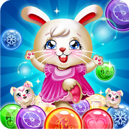 Bunny Bubble Shooter Pop: Magic Match 3 Island
