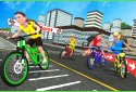 Kids School Time Bicycle Race screenshot 2