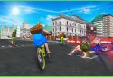 Kids School Time Bicycle Race screenshot 4