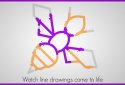 Lines - Physics Drawing Puzzle screenshot 1