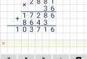 Calculator in a column screenshot 1