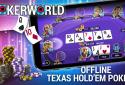 Poker World - Offline Texas Holdem screenshot 1