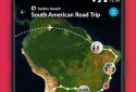 Travel Tracker, gps tracks, photos, friends, likes screenshot 1