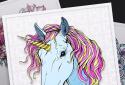 2019 Coloring book - Unicorns and Mandalas screenshot 2