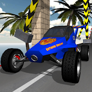 Extreme driving. In car Racing with stunts