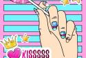 Nail Art Color Glitter Girls Coloring Book screenshot 7