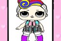 Coloring Dolls Surprise screenshot 2