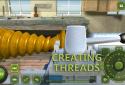 Lathe Machine 3D: Milling & Turning Simulator Game screenshot 4