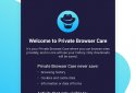 Private Browser Care : Hide your browsing history screenshot 2