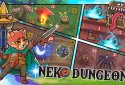 Neko Dungeon: Puzzle RPG screenshot 1