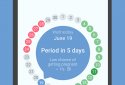 Period tracker, calendar, ovulation, cycle screenshot 1